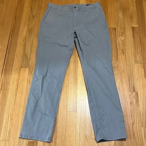 Bonobos | Men’s light gray khaki/chinos Slim Fit 35x32 stretch business casual - Picture 1 of 7